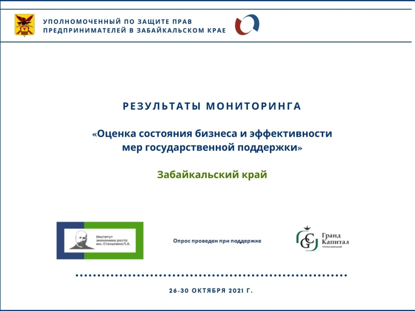 Более половины забайкальских предпринимателей назвали основной проблемой бизнеса – нестабильность ограничений